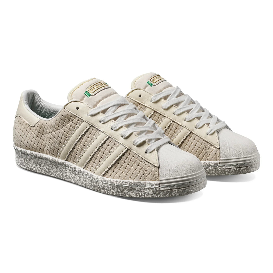 ADIDAS x ARROW & BEAST Superstar White/White Skateboard Shoes