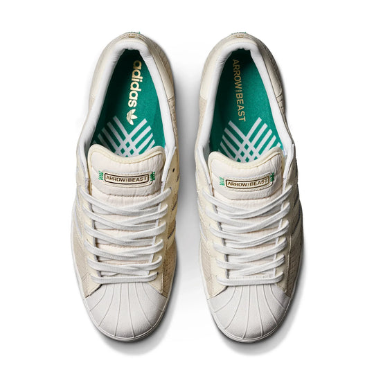 ADIDAS x ARROW & BEAST Superstar White/White Skateboard Shoes