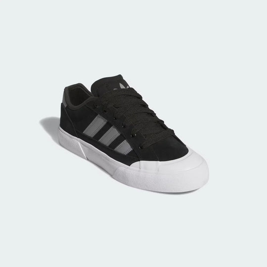 ADIDAS Court TNS RT Black/Grey/White Skateboard Shoes