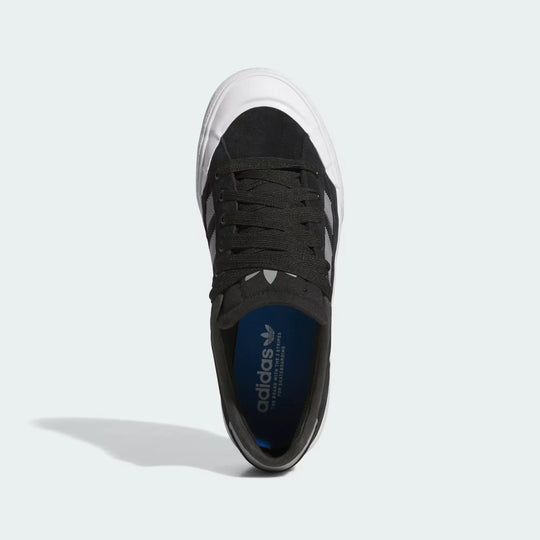 ADIDAS Court TNS RT Black/Grey/White Skateboard Shoes