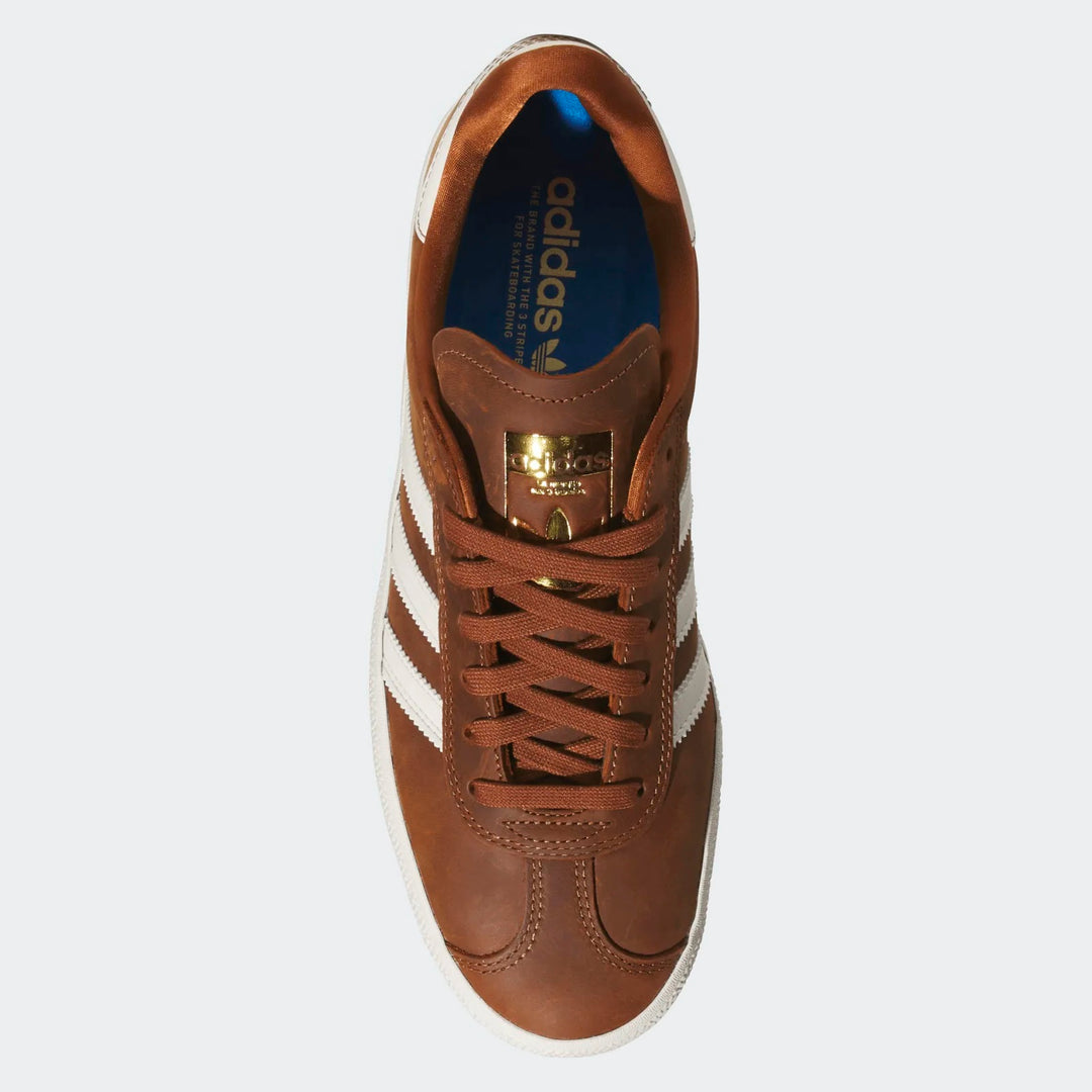 Adidas Gazelle ADV Dusky Bronze/Chalk White Shoes