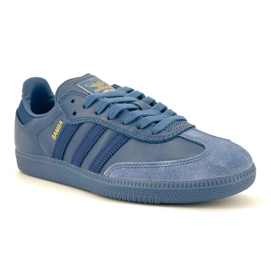 ADIDAS Samba ADV Preloved Ink/Preloved Ink/Gold Metal Skateboard Shoes Impact Skate ADIDAS Samba ADV Preloved Ink/Preloved Ink/Gold Metal Skateboard Shoes Impact Skate