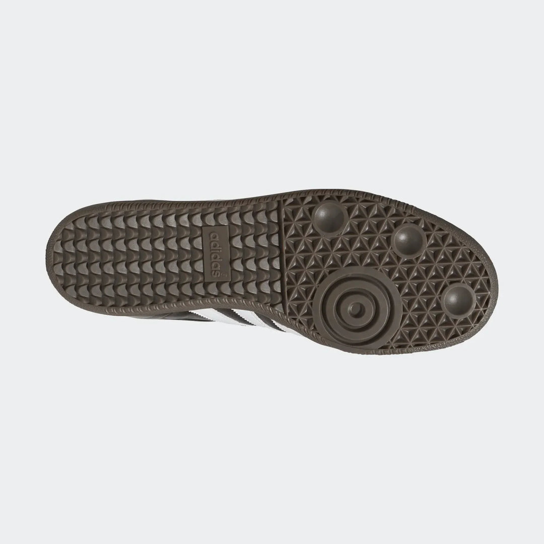 ADIDAS Samba ADV Black/Cloud White/Gum Skateboard Shoes