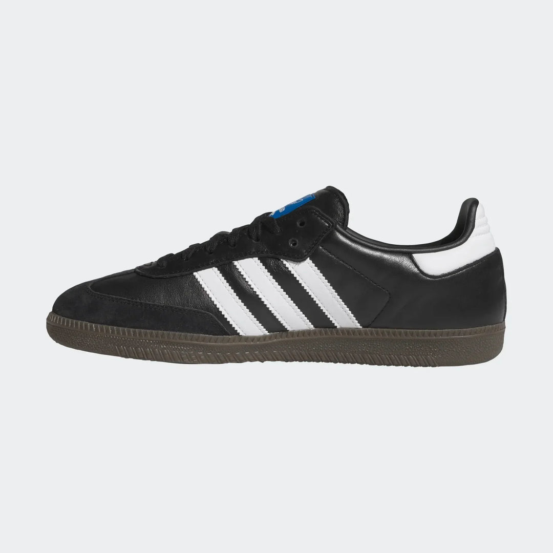 ADIDAS Samba ADV Black/Cloud White/Gum Skateboard Shoes