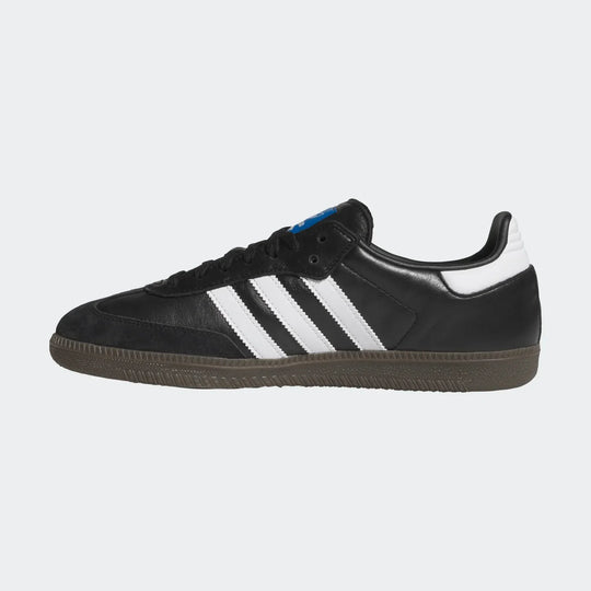 ADIDAS Samba ADV Black/Cloud White/Gum Skateboard Shoes