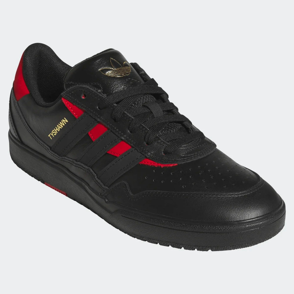 ADIDAS Tyshawn II Black/Black/Red Shoes