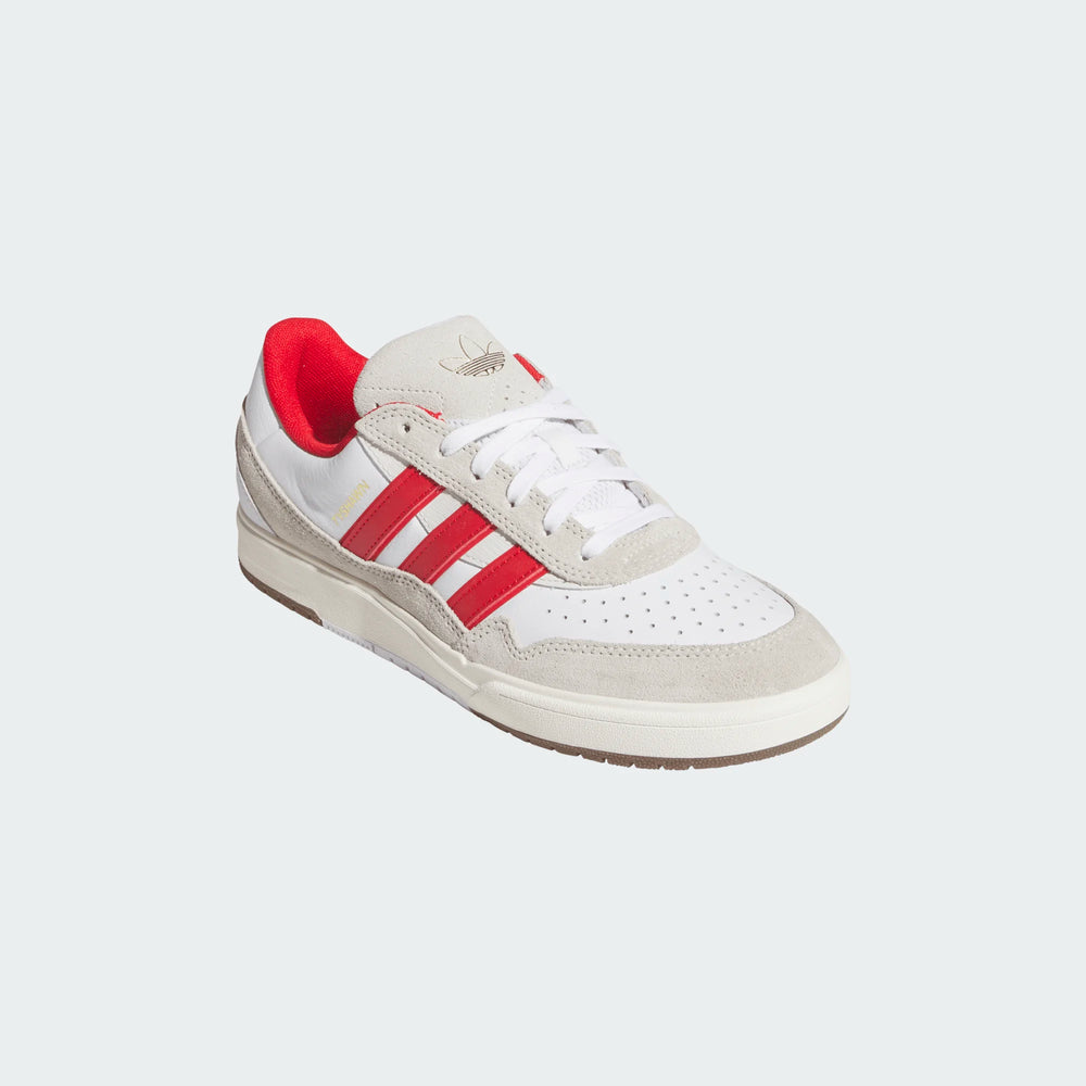 ADIDAS Tyshawn II Shoes Cloud White/Better Scarlet/Chalk White