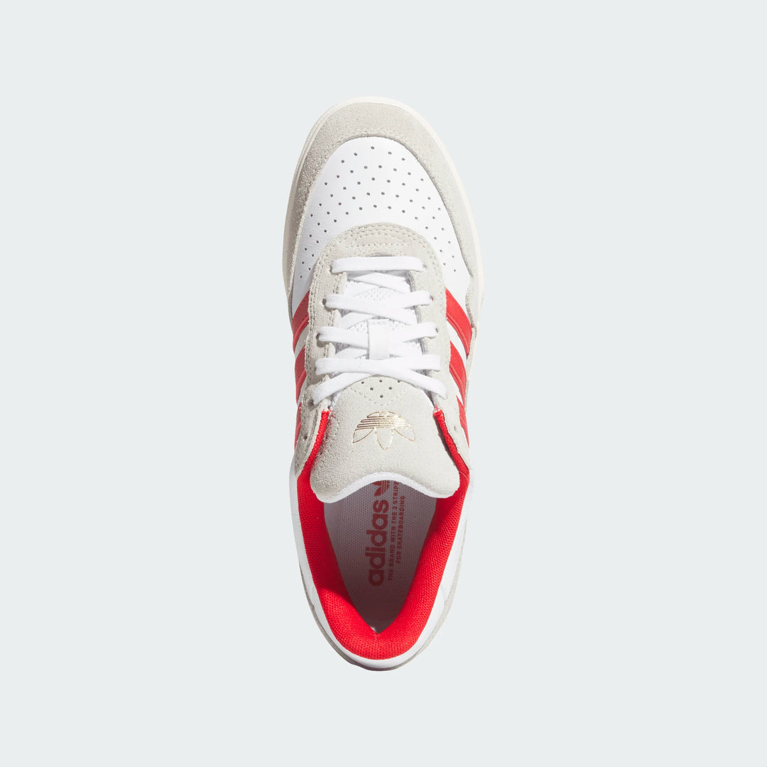 ADIDAS Tyshawn II Shoes Cloud White/Better Scarlet/Chalk White