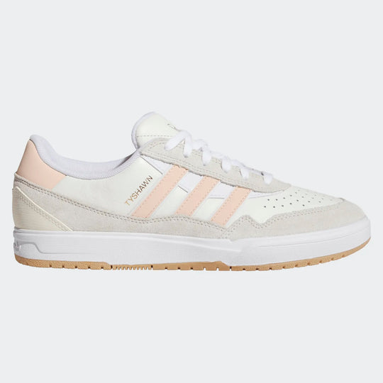 ADIDAS Tyshawn II Skateboard Shoes White/Powder Coral/Off White