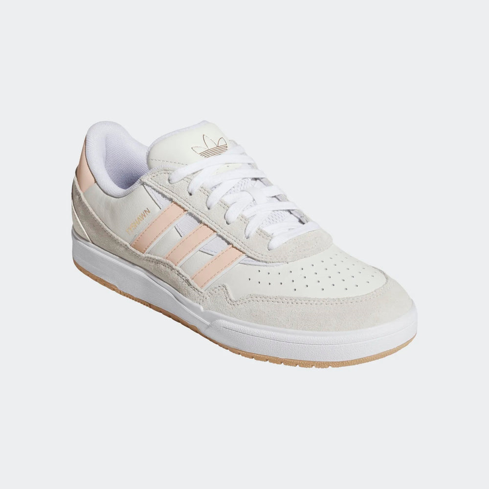 ADIDAS Tyshawn II Skateboard Shoes White/Powder Coral/Off White