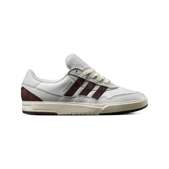 ADIDAS Tyshawn II (Zach Saranceno) White/Brown/Off White Skateboard Shoes