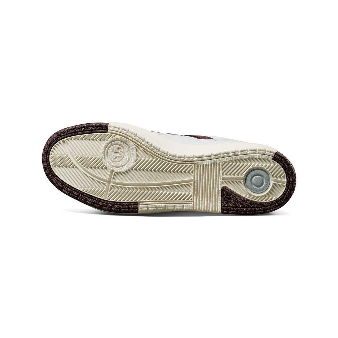 ADIDAS Tyshawn II (Zach Saranceno) White/Brown/Off White Skateboard Shoes