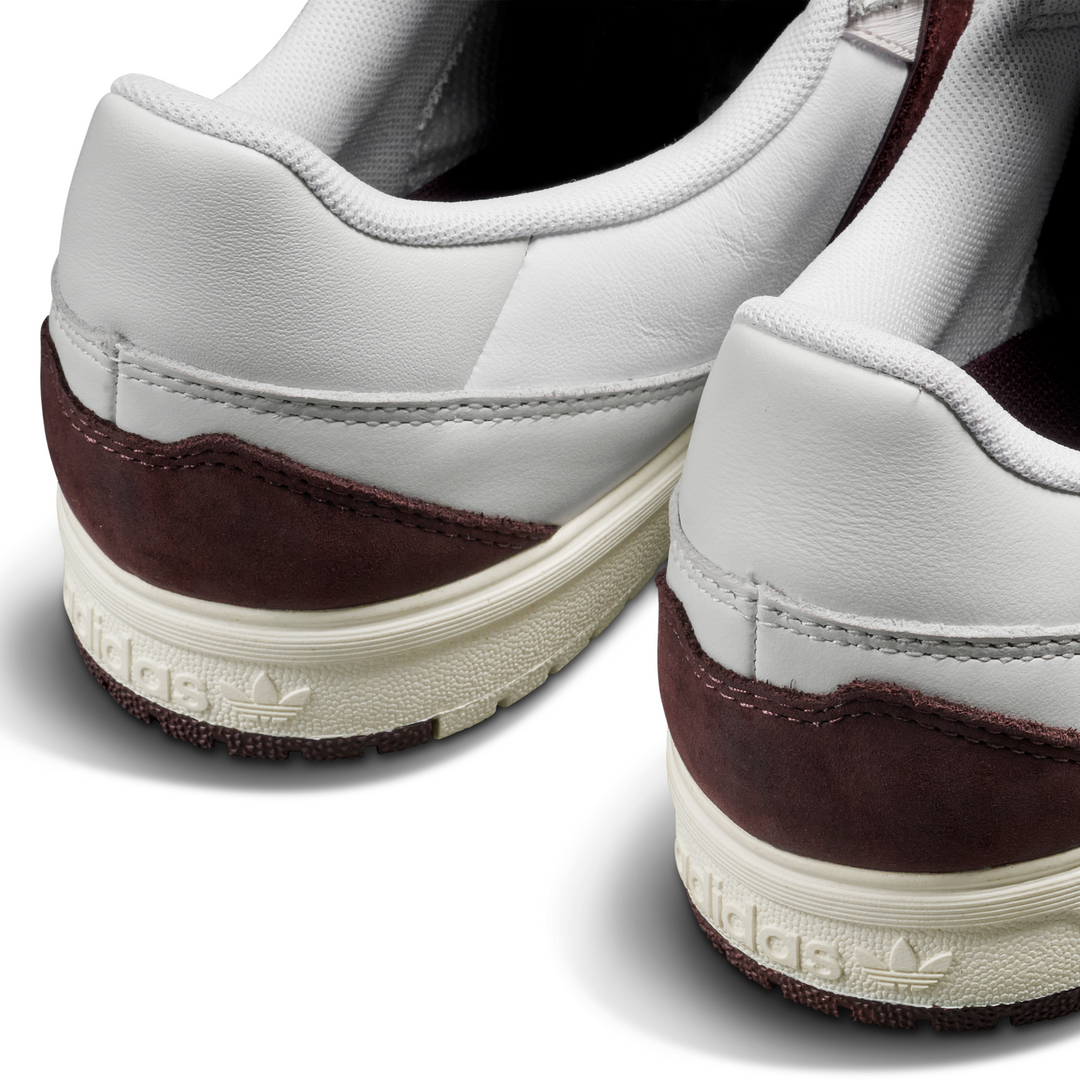 ADIDAS Tyshawn II (Zach Saranceno) White/Brown/Off White Skateboard Shoes