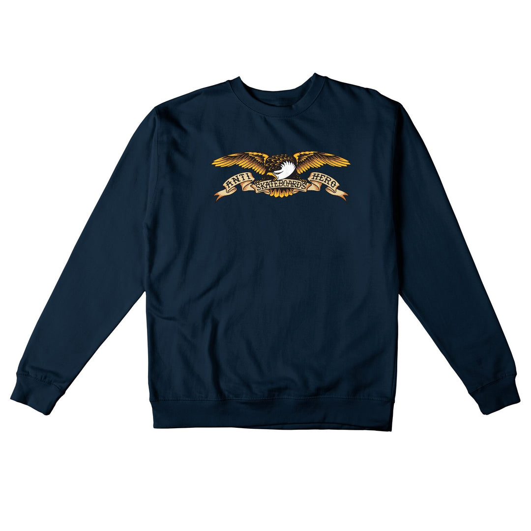 ANTI HERO Eagle Crewneck Sweater Navy