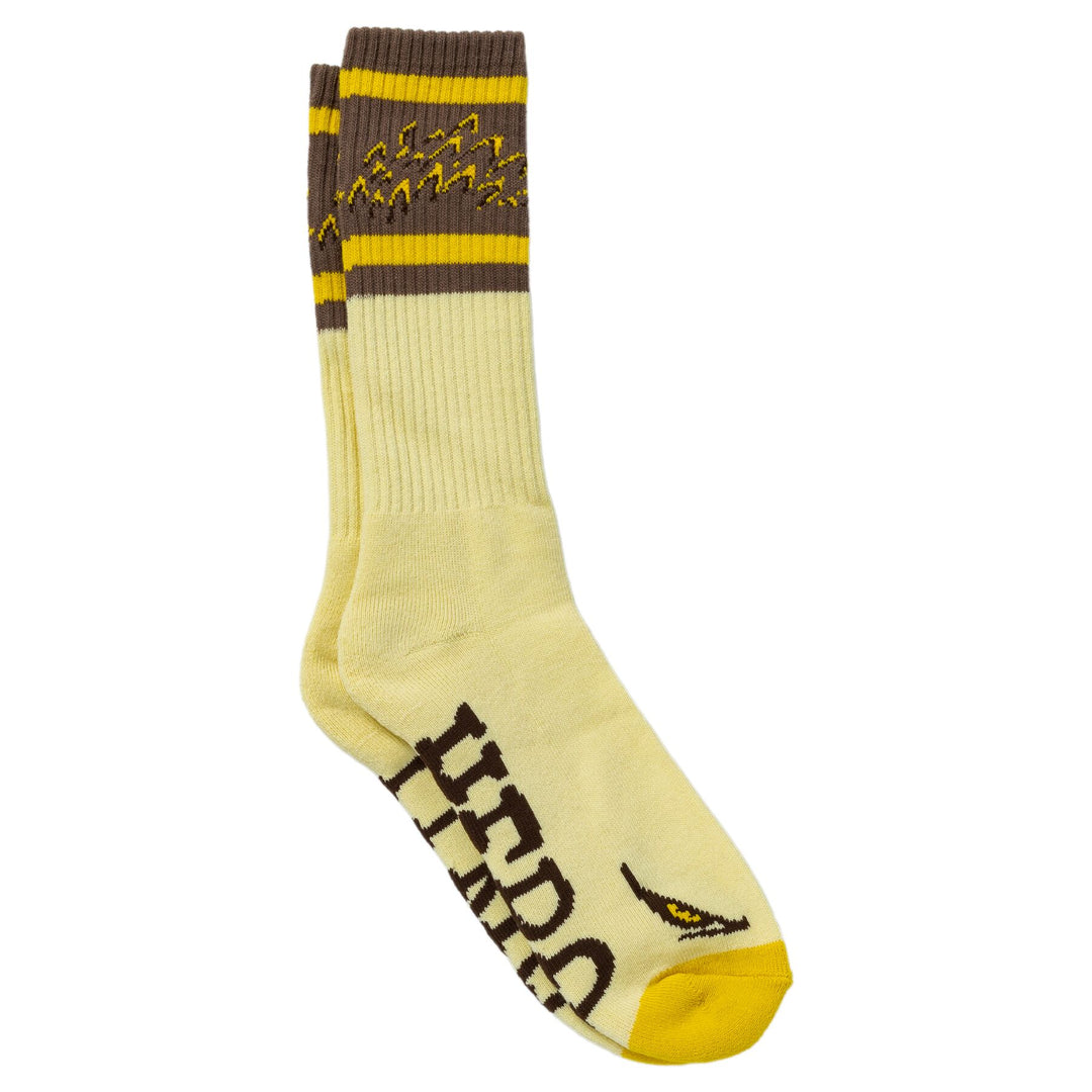 ANTI HERO Eagle Socks Off White/Brown/Yellow