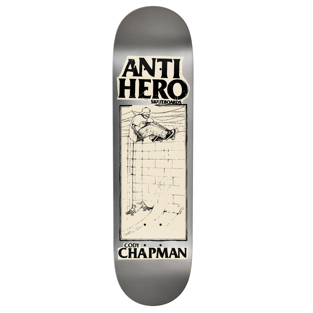 ANTI HERO Chapman Lance Art Skateboard Deck 8.32