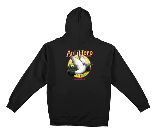 ANTI HERO Homers Hoodie Black