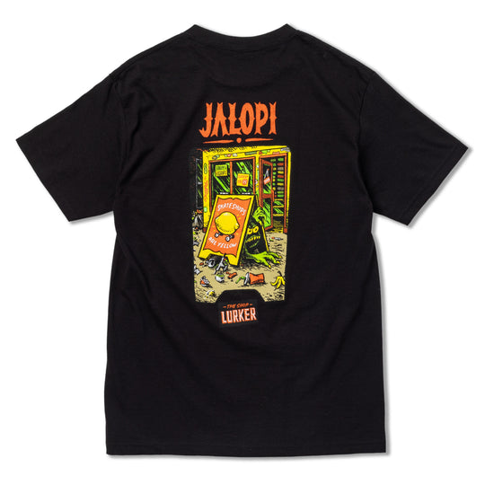 ANTIHERO Jalopi Shop Lurker Tee Black