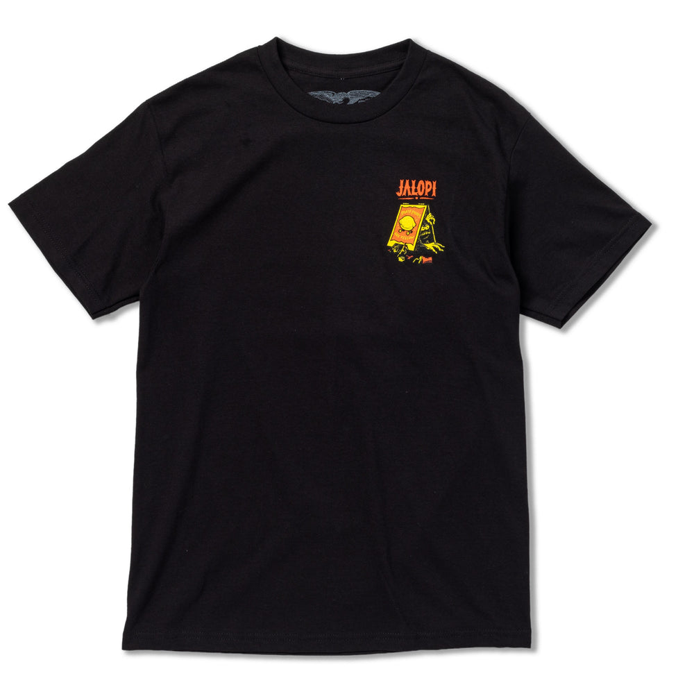 ANTIHERO Jalopi Shop Lurker Tee Black