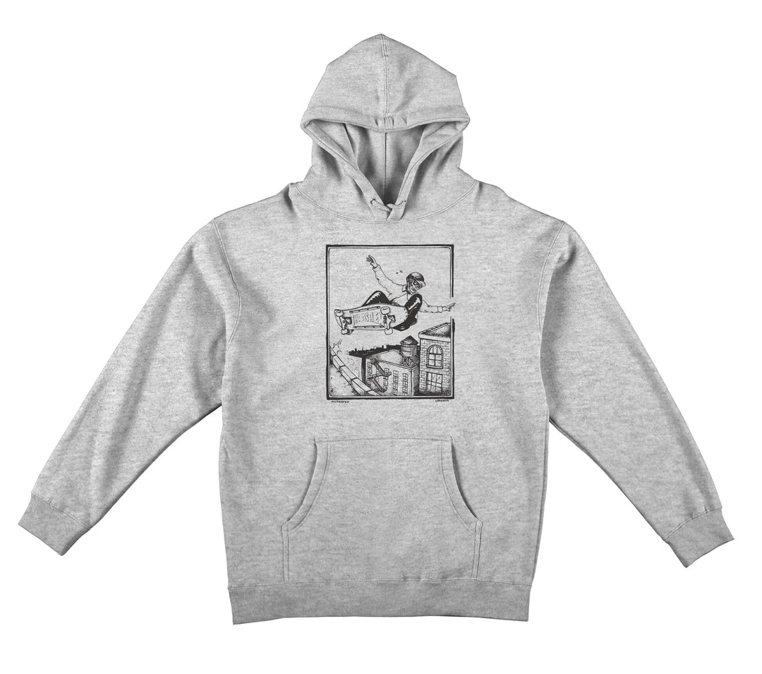 ANTIHERO Phelps Lance Hoodie Grey Heather