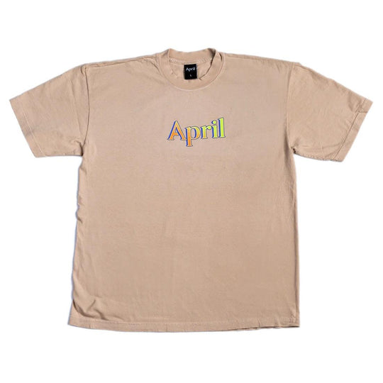 APRIL 3000 Tee Beige - Impact Skate