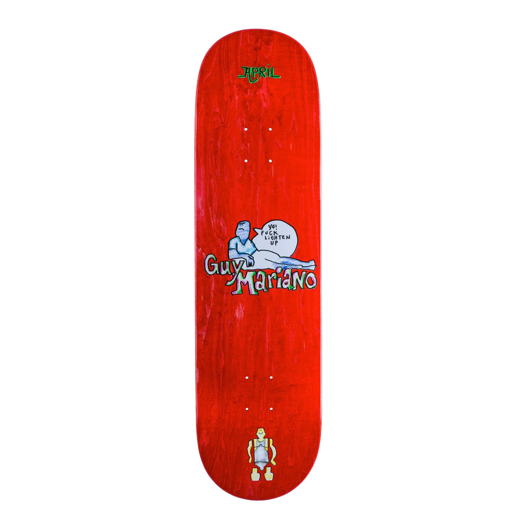 APRIL Guy by Gonz Red Deck 8.5 - Impact Skate