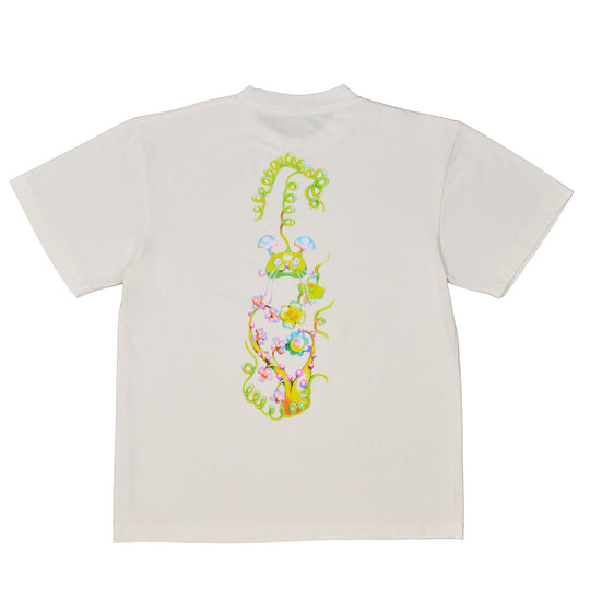 APRIL Mushroom by Ema Gaspar Tee White