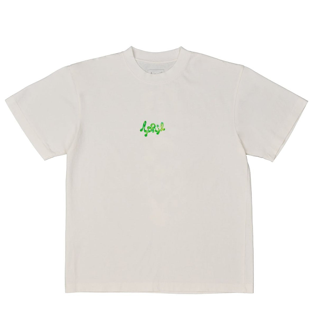 APRIL Mushroom by Ema Gaspar Tee White