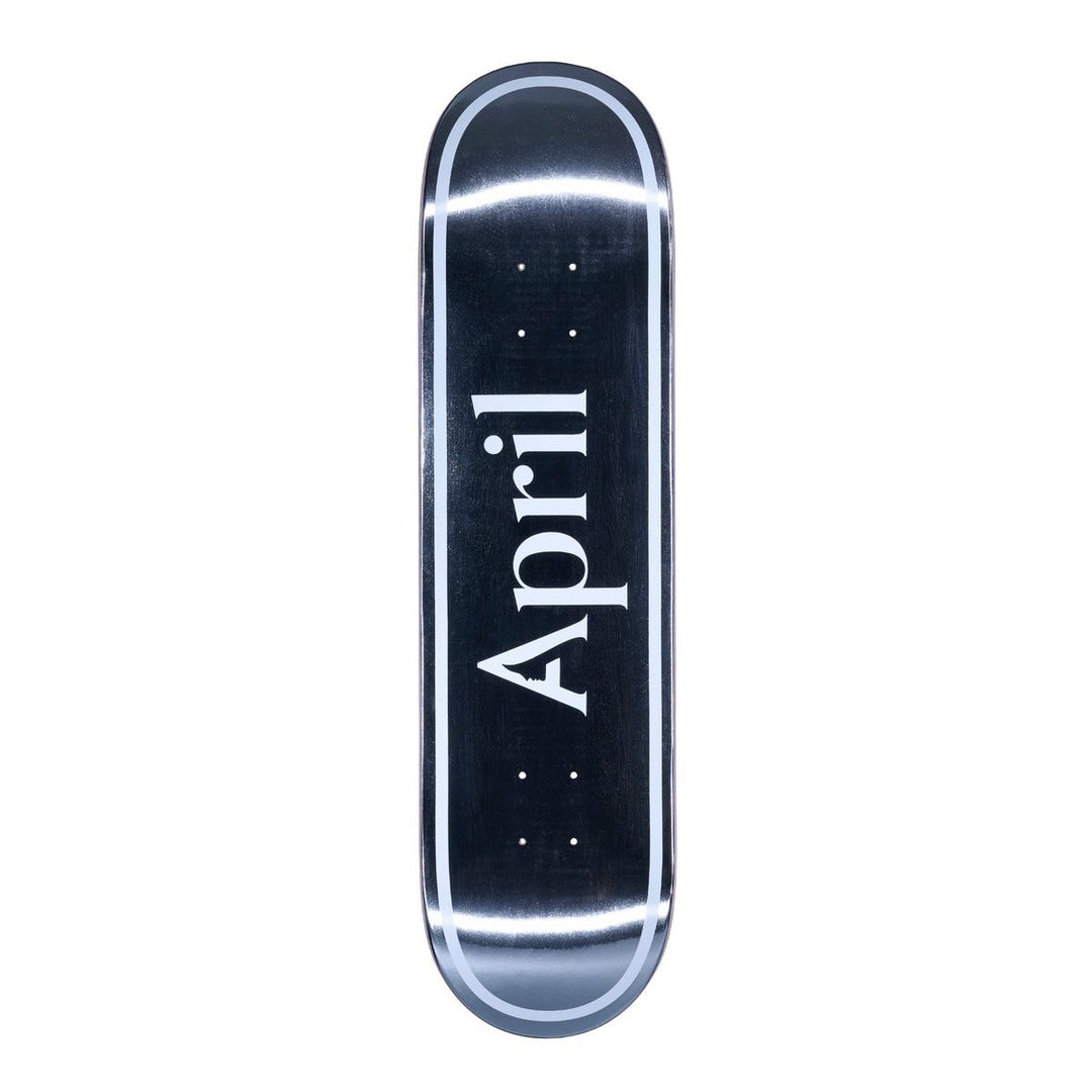 APRIL OG Logo Foil Skateboard Deck 8.38