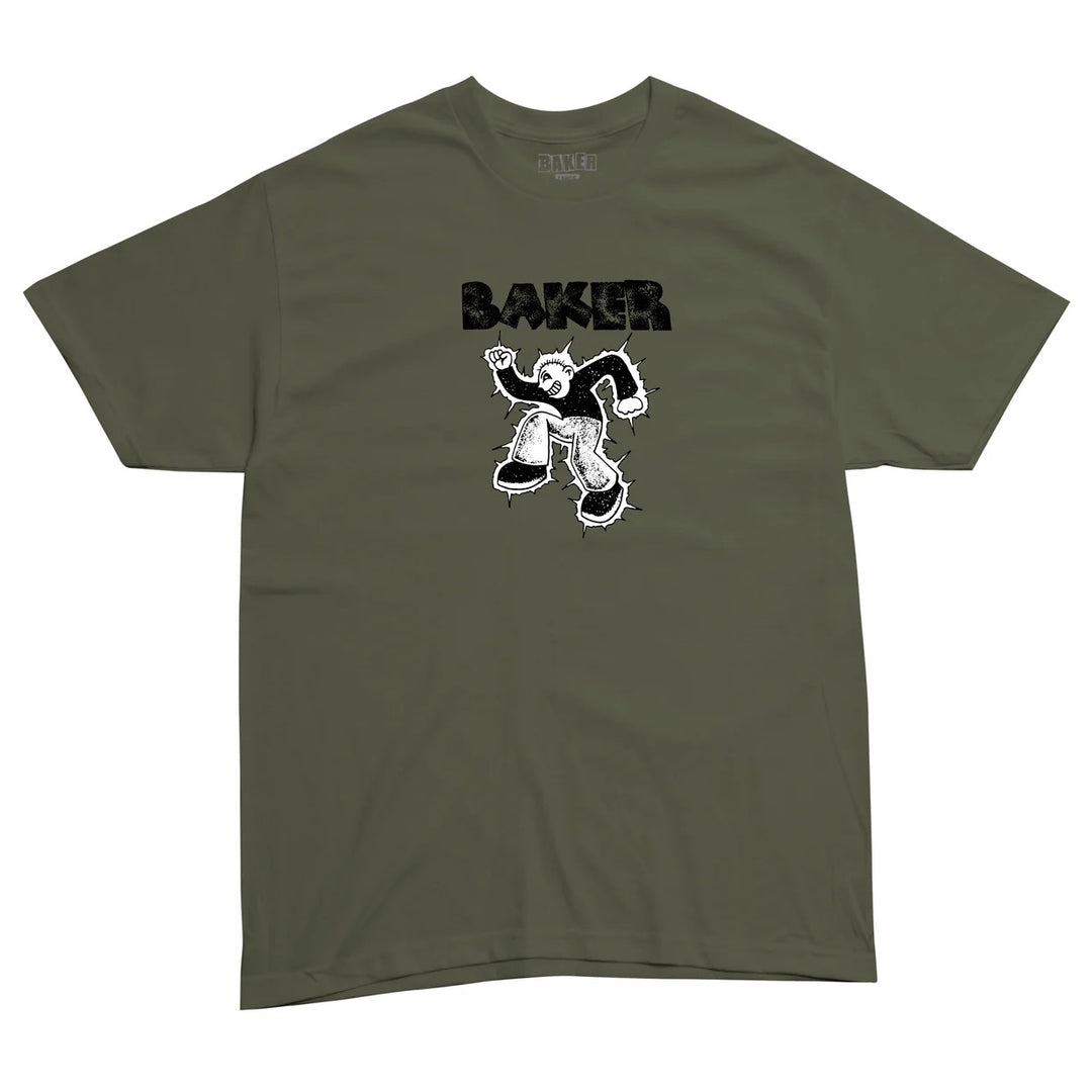 BAKER Mosh Man Tee Moss Green