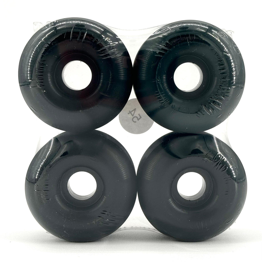 BLANK 54mm Skateboard Wheels Black 99a - Impact Skate