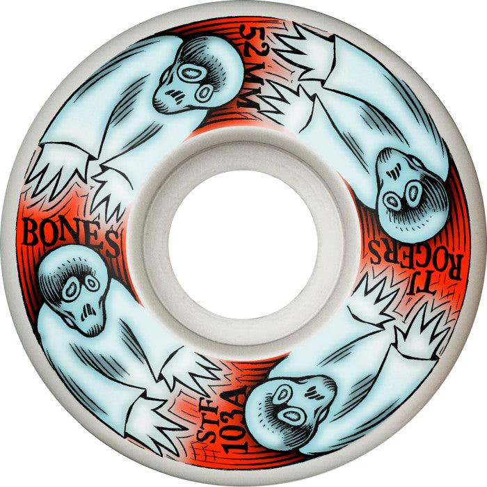 BONES Rogers Whirling Specters STF V3 Slims Wheels - Impact Skate