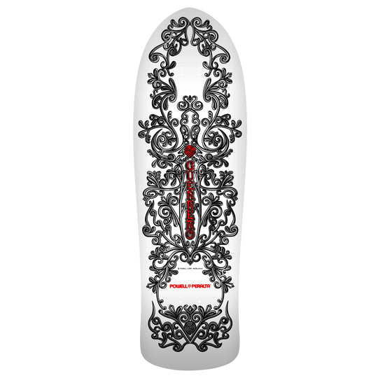 BONES BRIGADE Guerrero Series 17 White Deck