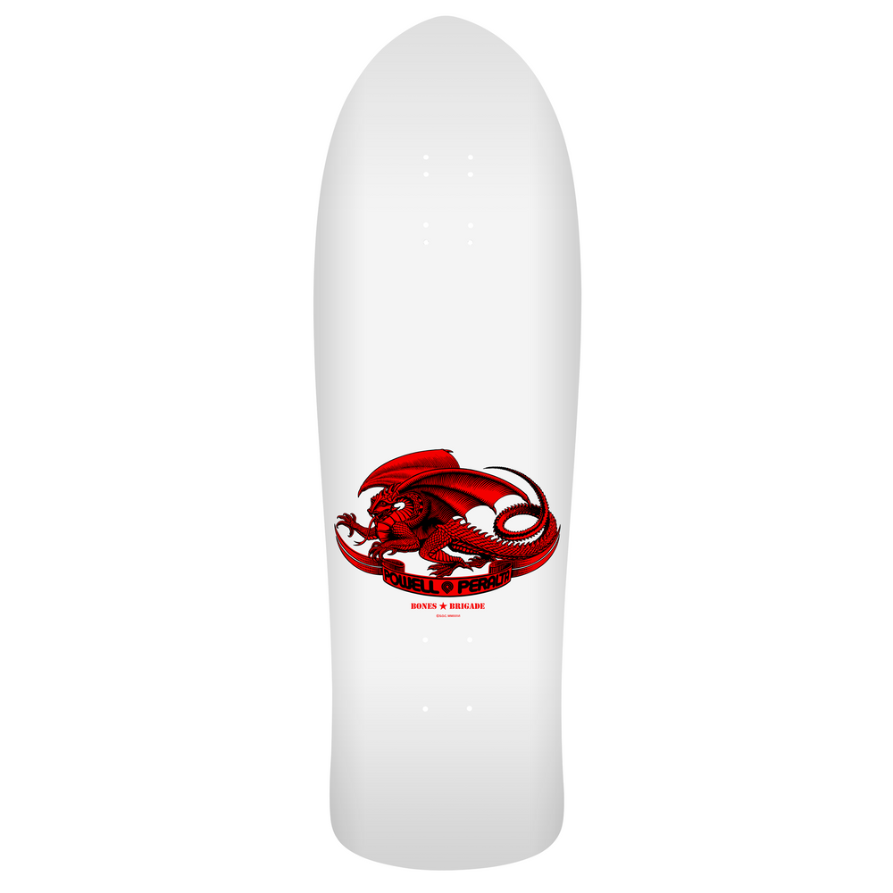 BONES BRIGADE Guerrero Series 17 White Deck