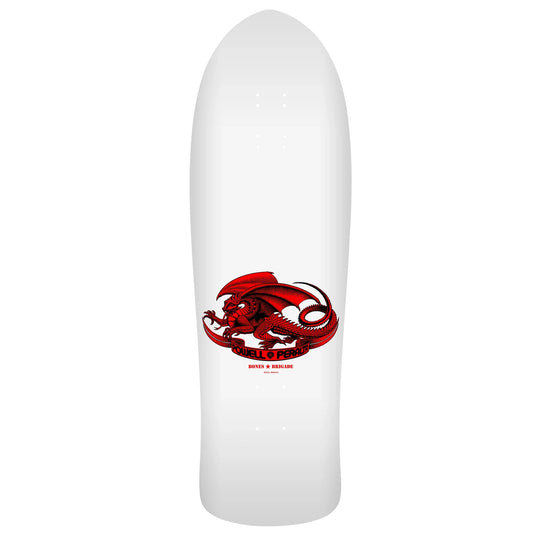 BONES BRIGADE Guerrero Series 17 White Deck