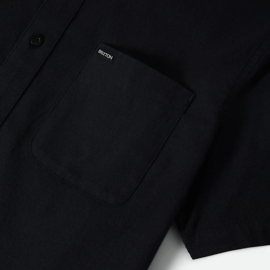 BRIXTON Sanford Oxford Woven Shirt Black