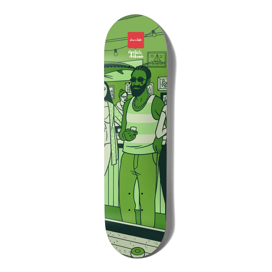 CHOCOLATE Aikens Bar Series III Skateboard Deck 8.5