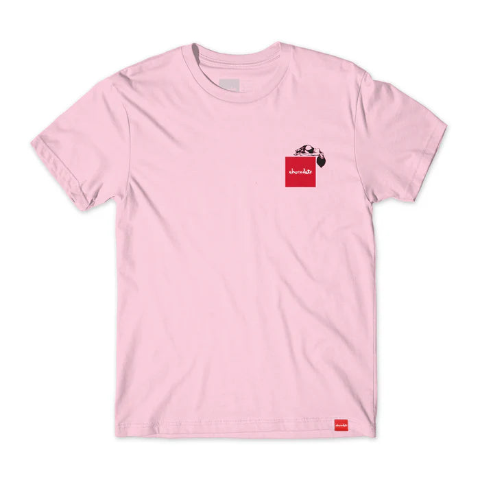 CHOCOLATE Love Is Real Tee Pink