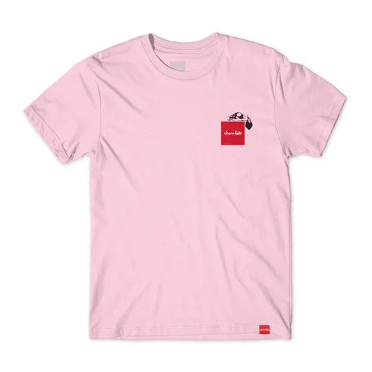 CHOCOLATE Love Is Real Tee Pink