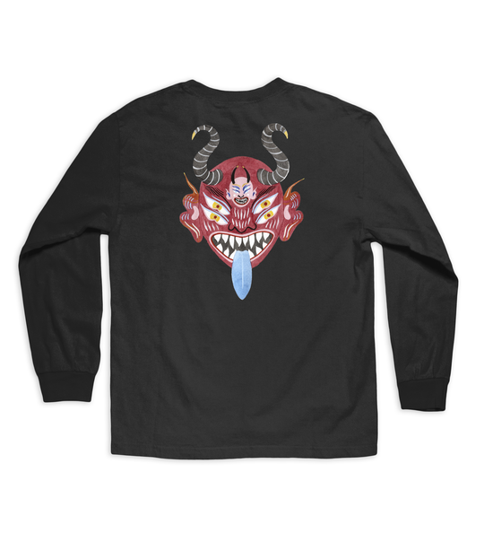 CHOCOLATE Mask Longsleeve Black