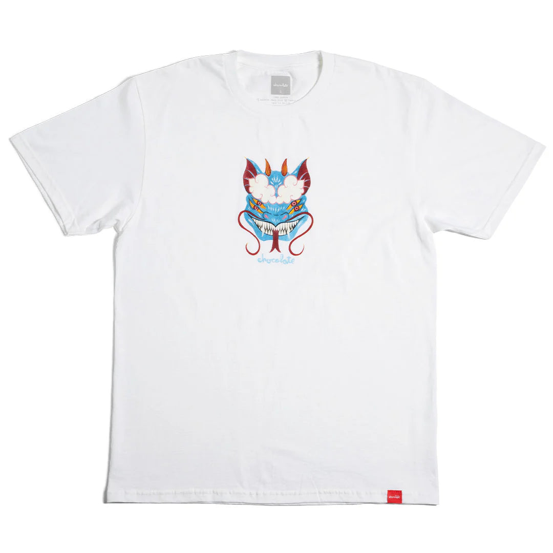 CHOCOLATE Mask Tee White