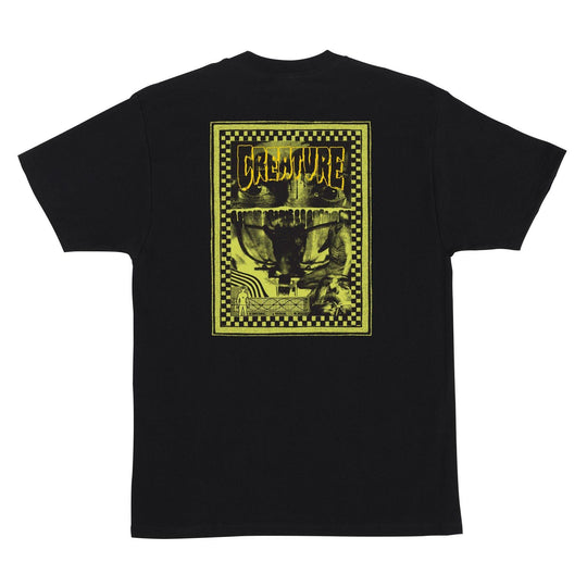 CREATURE Brainwash Tee Black - Impact Skate