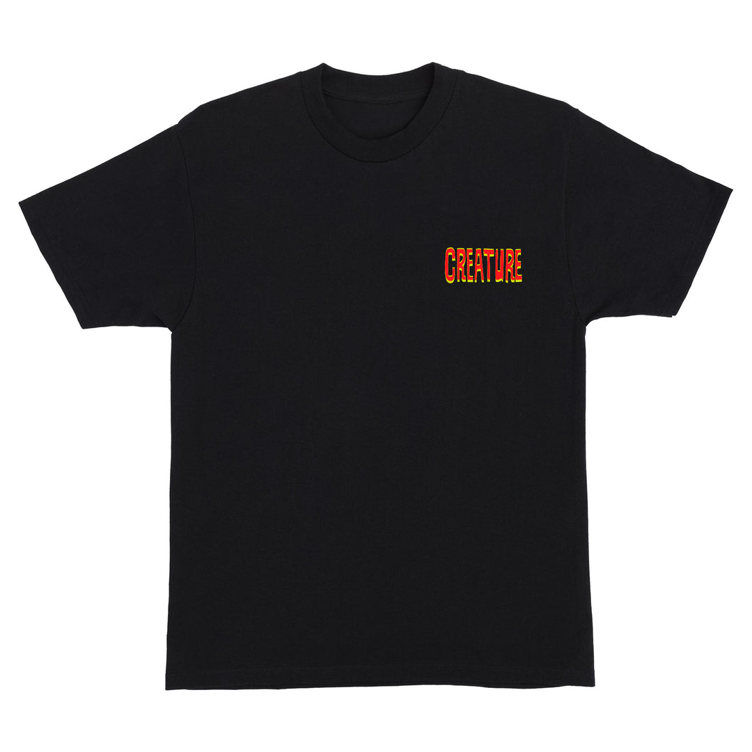 CREATURE Burn Witch Burn Tee Black
