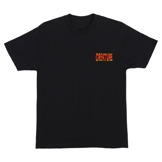 CREATURE Burn Witch Burn Tee Black