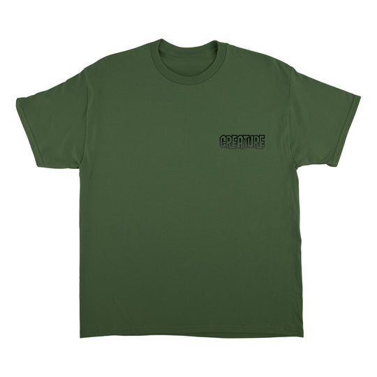 CREATURE Coffin Club Relic Tee Military Green