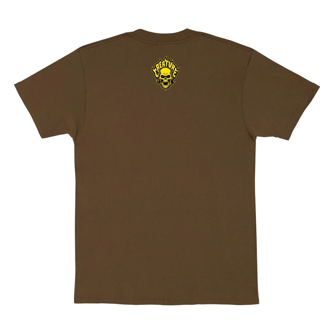 CREATURE Comic Book Relic Tee Dark Chocolate