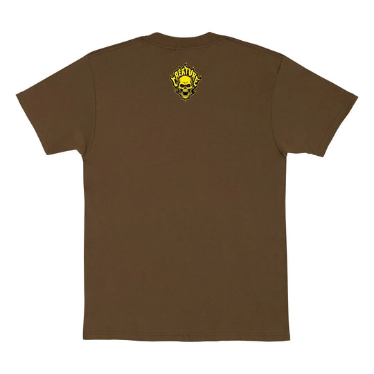CREATURE Comic Book Relic Tee Dark Chocolate