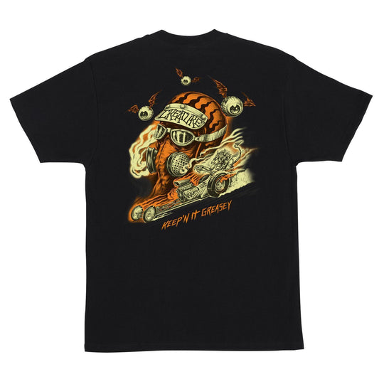 CREATURE Crash and Burn Tee Black