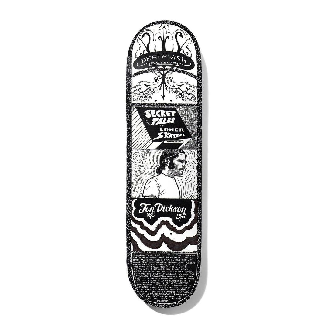 DEATHWISH Dickson Secret Tales Deck 8.25 - Impact Skate