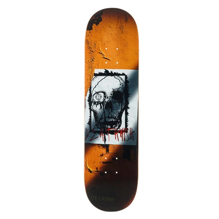 DEATHWISH Delfino Torn Deck 8.25
